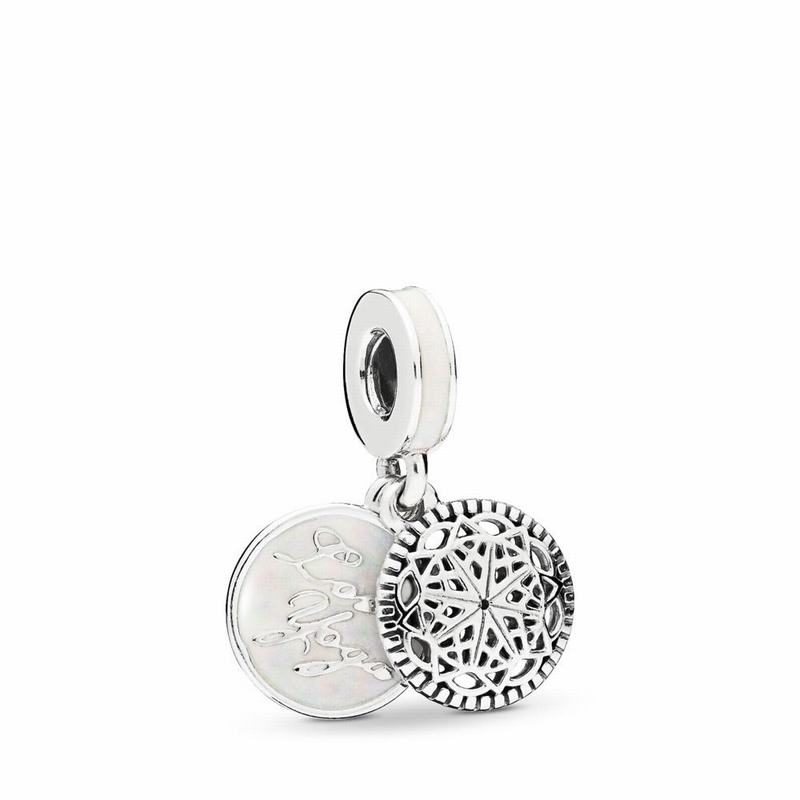 Pandora True Yoga Dangle Charm Silver Egypt TE7430589